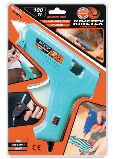 KINETEX MUM SİLİKON TABANCASI 100 WAT KTX-3209