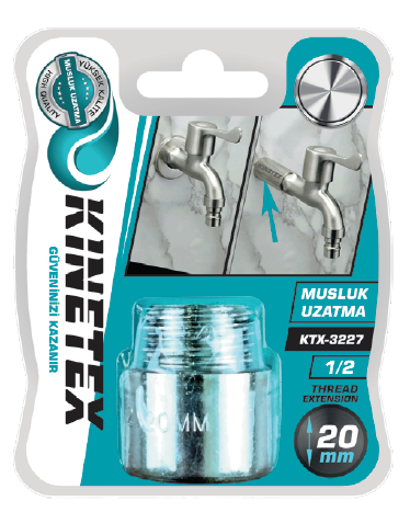 KINETEX A-2 MUSLUK UZATMA 20 MM 1/2 50 GR KTX-3227