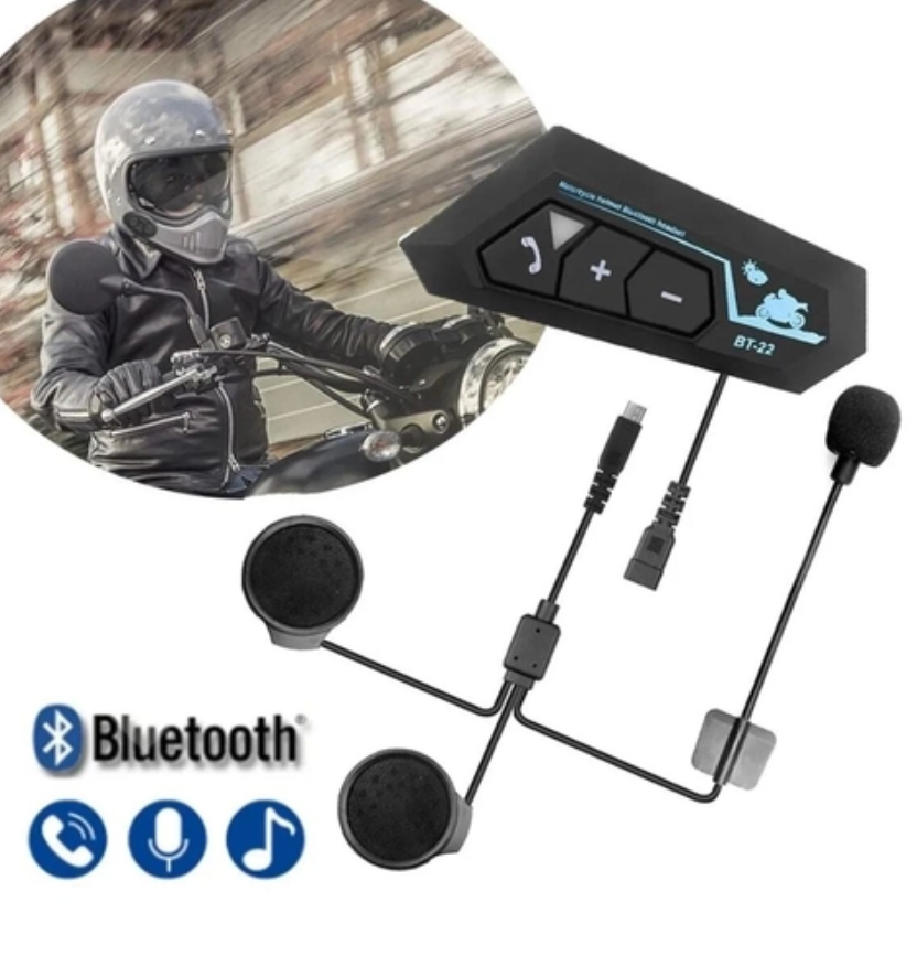 BLUE INTER BT22 MOTOR KASK İNTERCOM