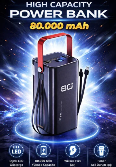 BLUE INTER İNT-P08 80000 MAH POWERBANK