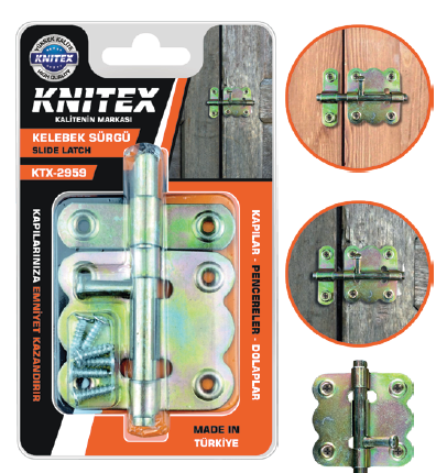 KINETEX C-7 KELEBEK SÜRGÜ VKM KTX-2959