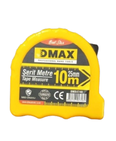 DMAX 25MM ŞERİT 10 METRE DMX-4748