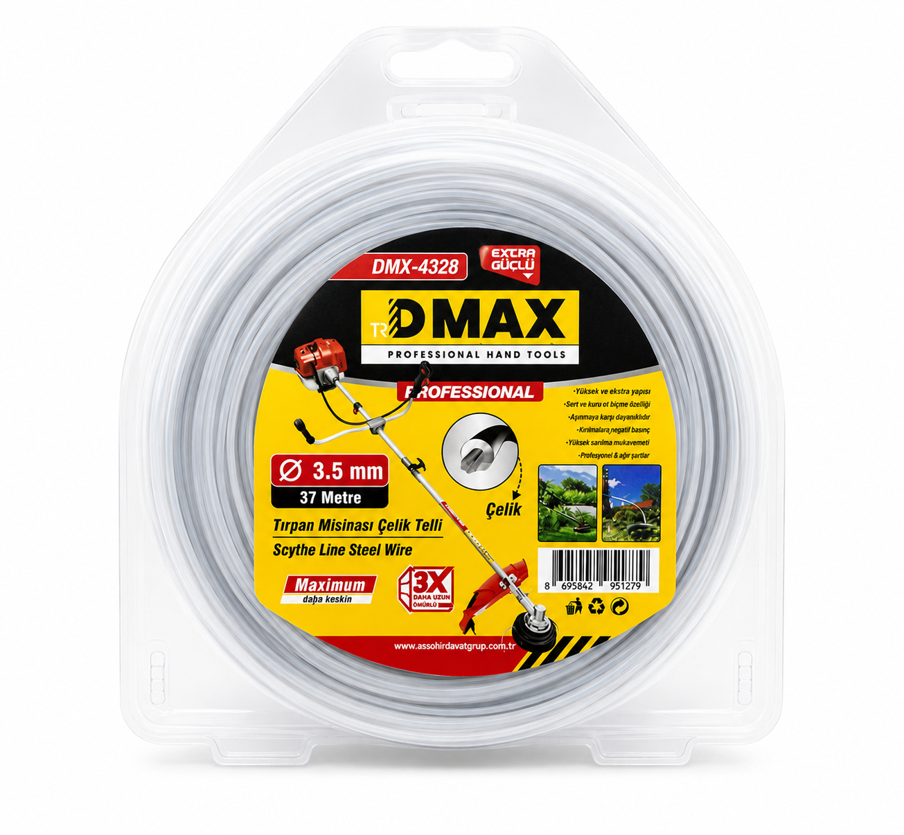 DMAX DMX-4328 TIRPAN MİSİNASI 3,5 MMX37METRE