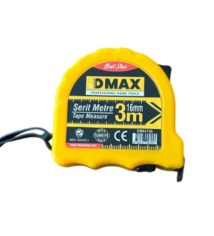 DMAX ŞERİT METRE 3METRE 16MM DMX4745