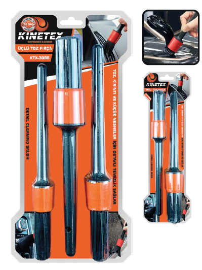 KINETEX F-11 TOZ TEMİZLEME FIRÇASI 2 PCS KTX-3085