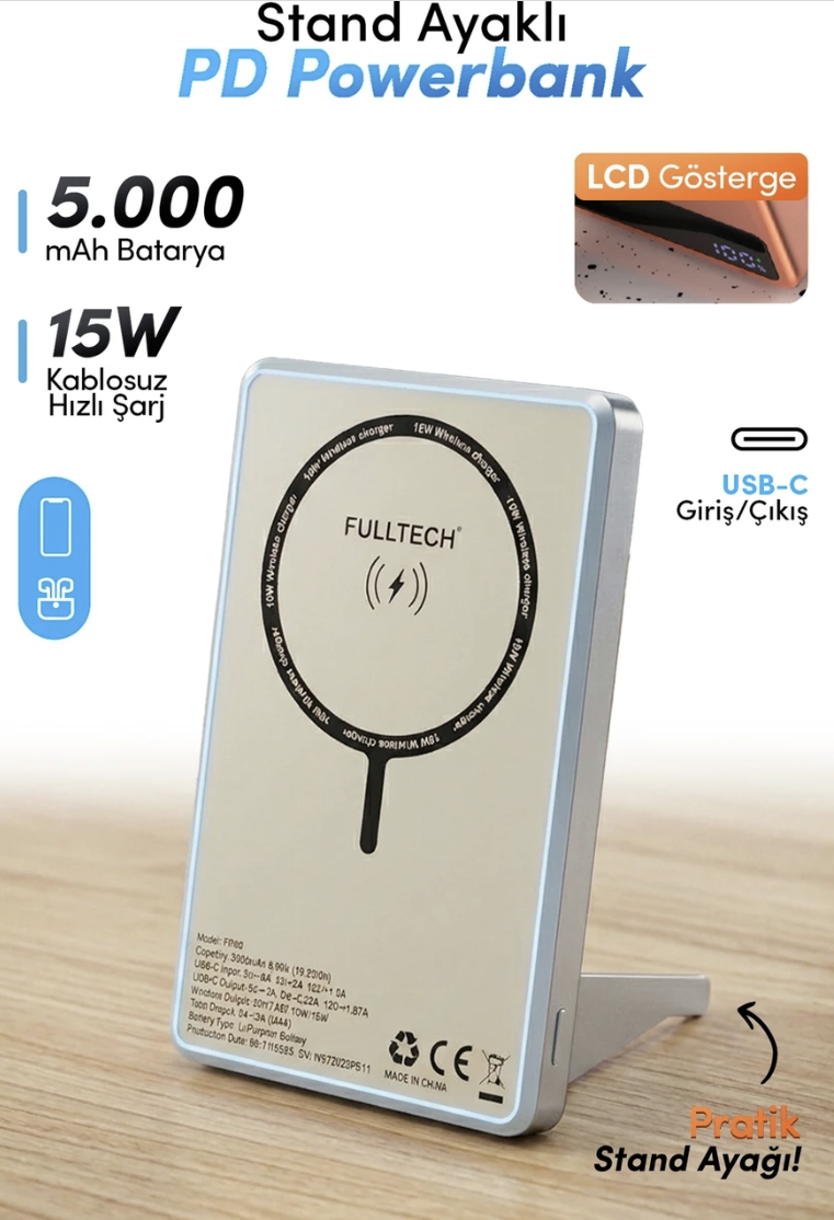 FULLTECH FP49 5000 MAH MAGSAFE POWERBANK