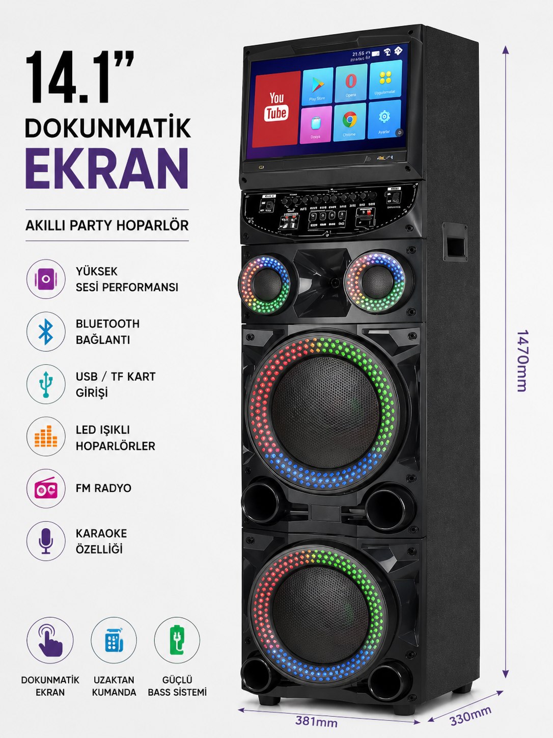 GEDI-G LED DIGITAL DISPLAY GD-1415