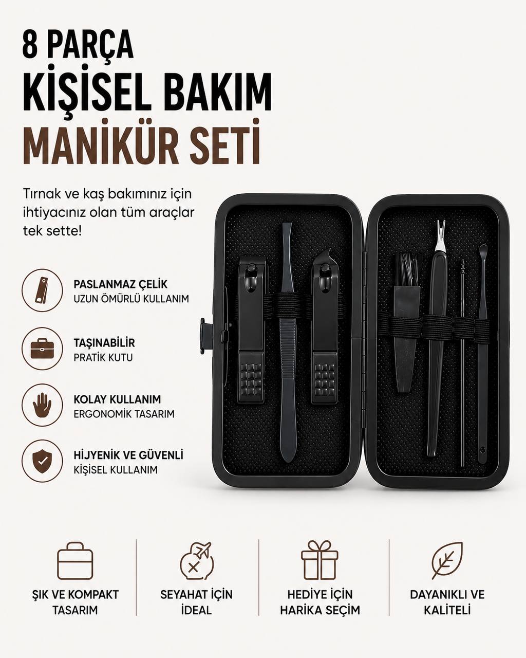GOLD TECH TIRNAK BAKIM SETİ