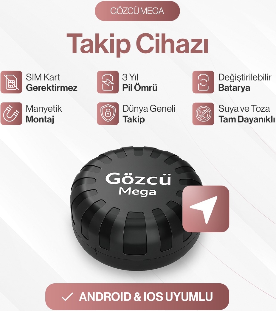 GÖZCÜ MOBİL TAKİP CİHAZI GÖZCÜ MEGA