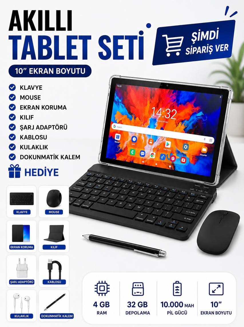GVILL G2000 TABLET BLUE INTER
