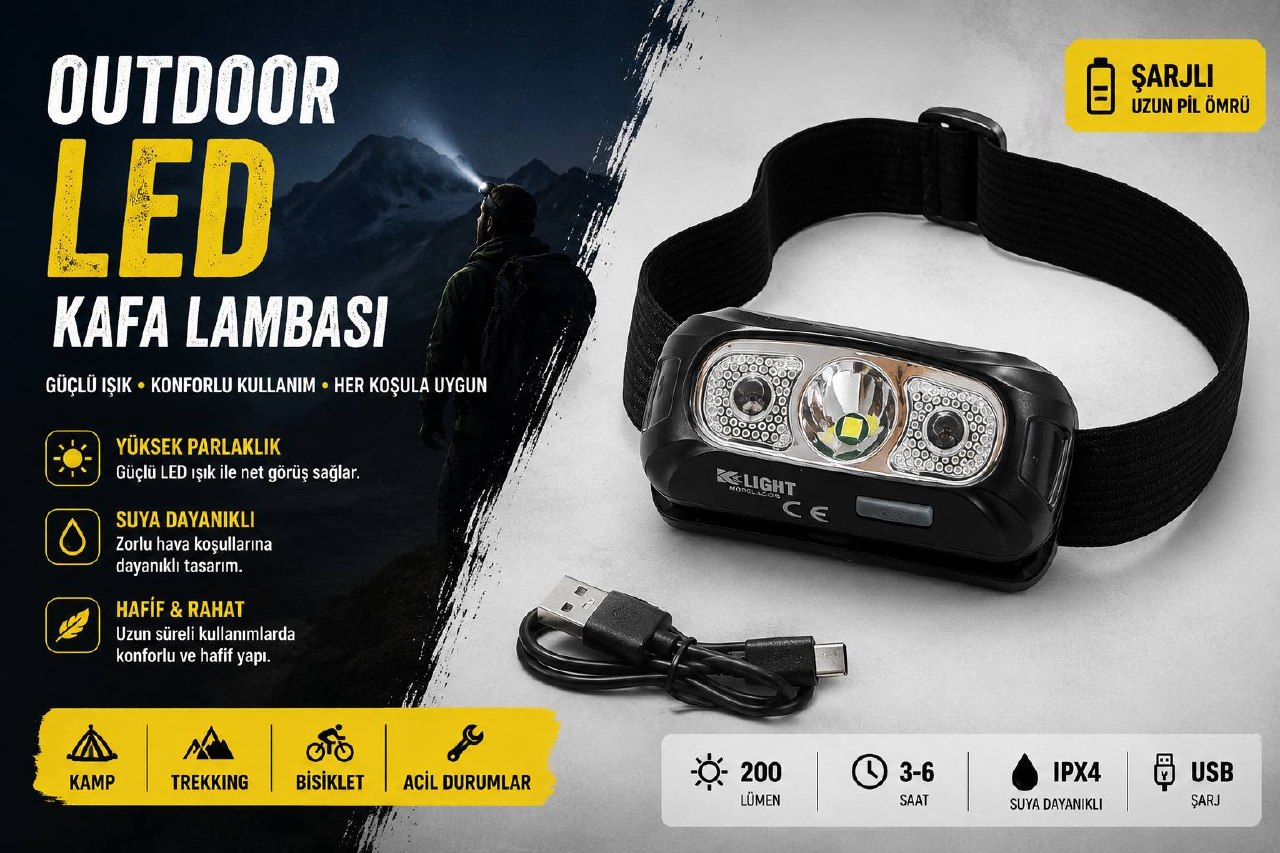 K LIGHT KL-05 KAFA LAMBASI