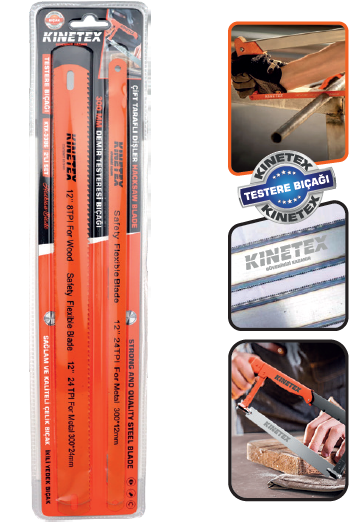 KINETEX DEMİR TESTERE AĞIZ SET KTX-3386