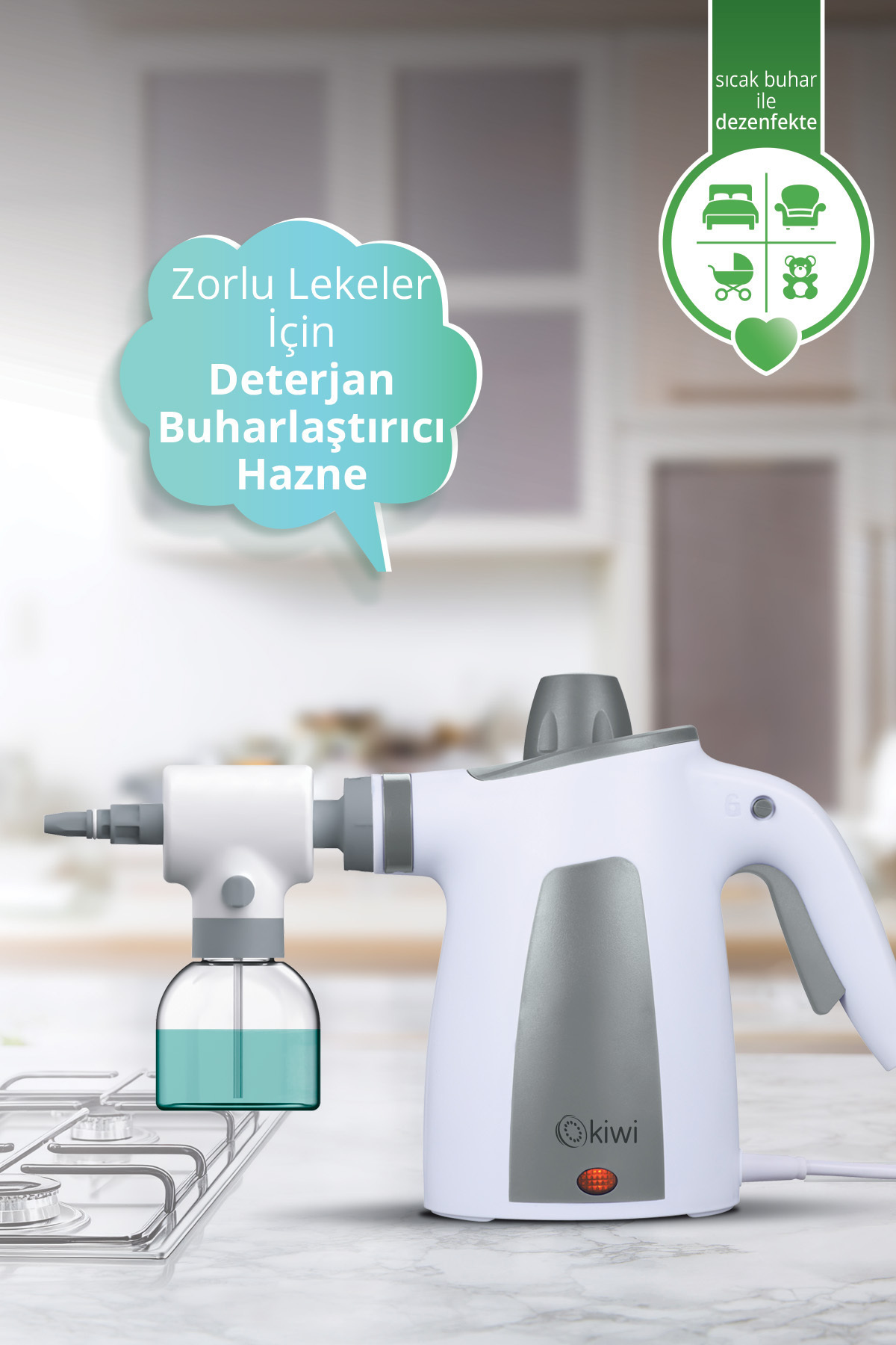KİWİ BUHARLI TEMİZLEYİCİ KSC-4212