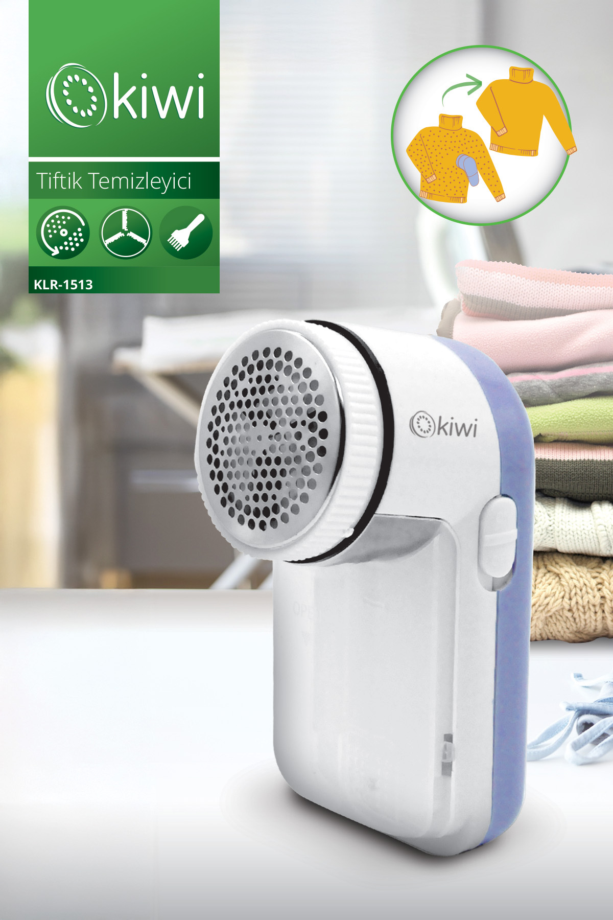 KİWİ KLR-1513 TİFTİK TEMİZLEME