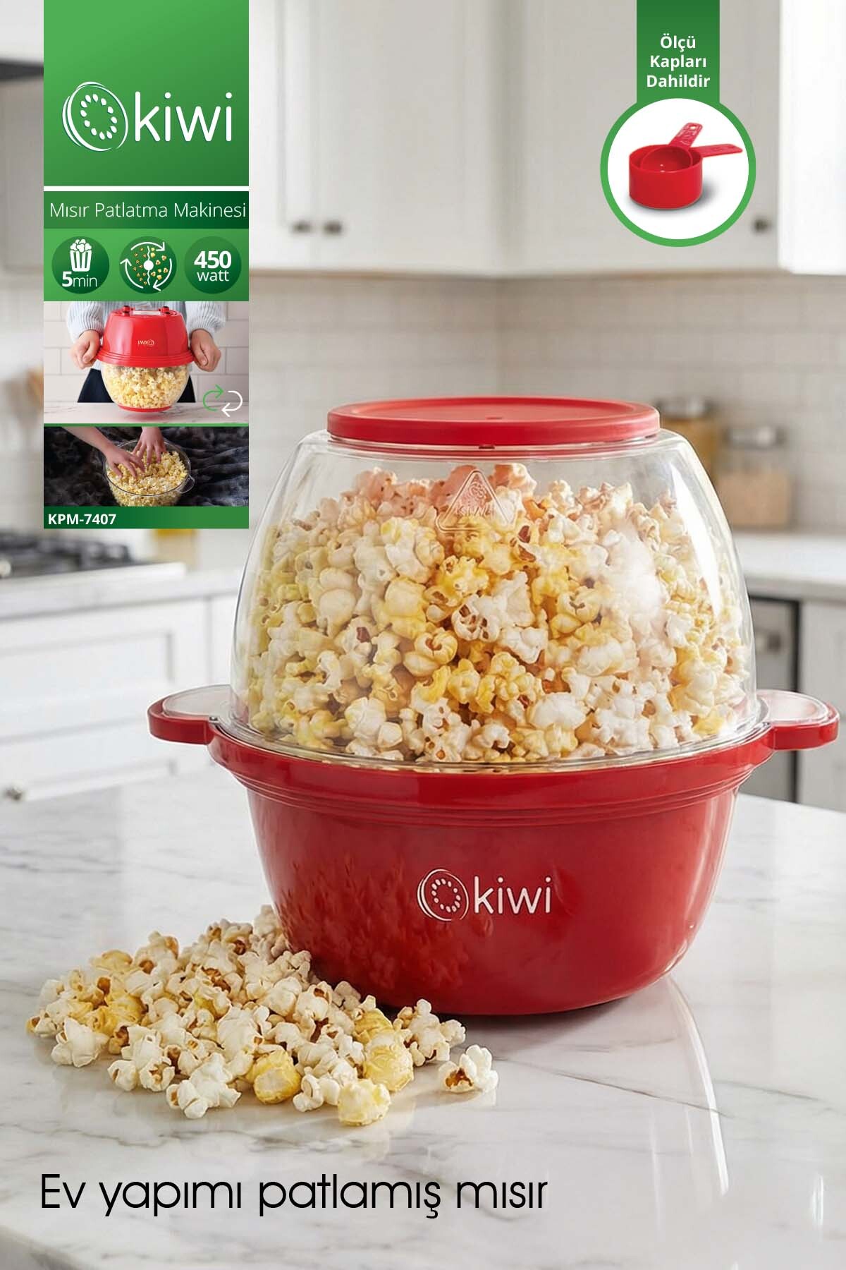 KİWİ KPM-7407 MISIR PATLATMA