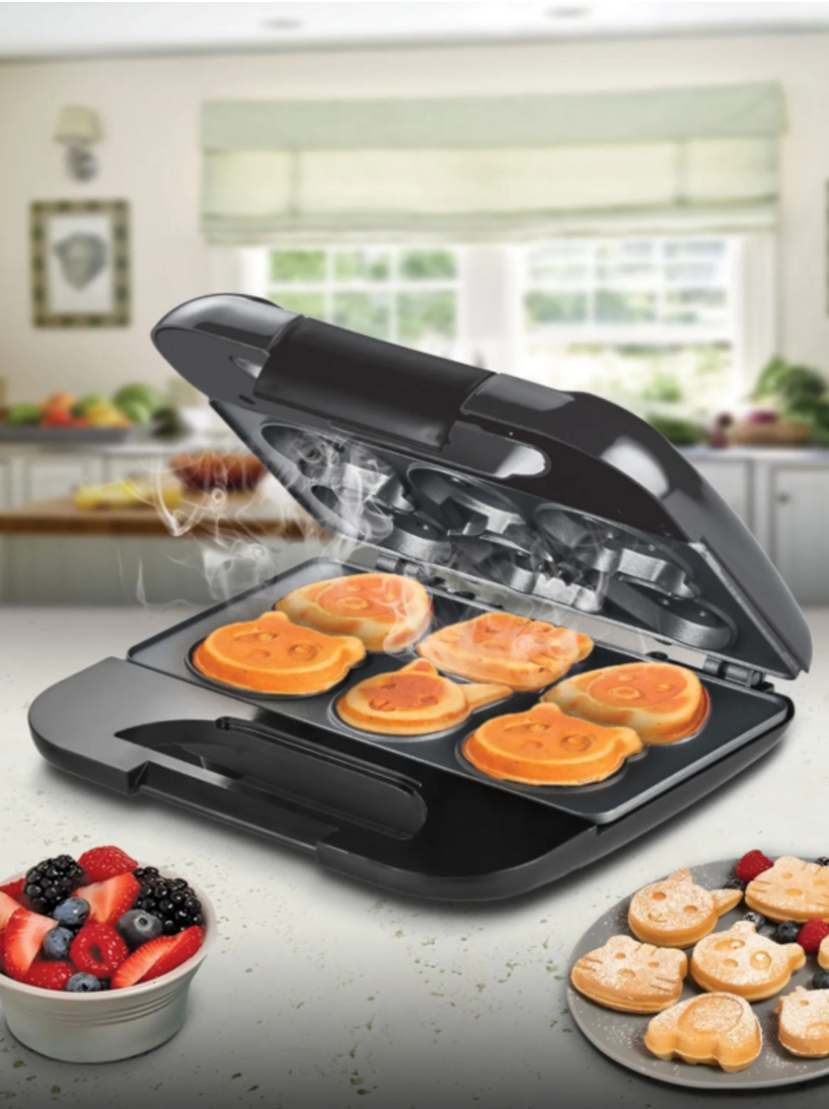KİWİ KSM-2405K ÇOCUK WAFFLE MAKİNESİ