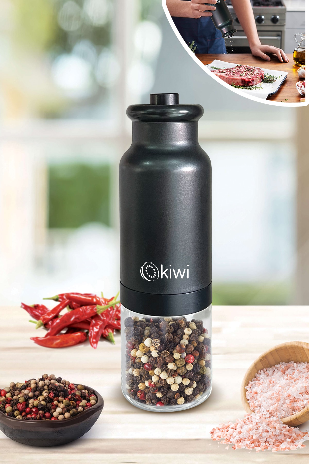 KİWİ KSPG-4809 BAHARAT ÖĞÜTÜCÜ