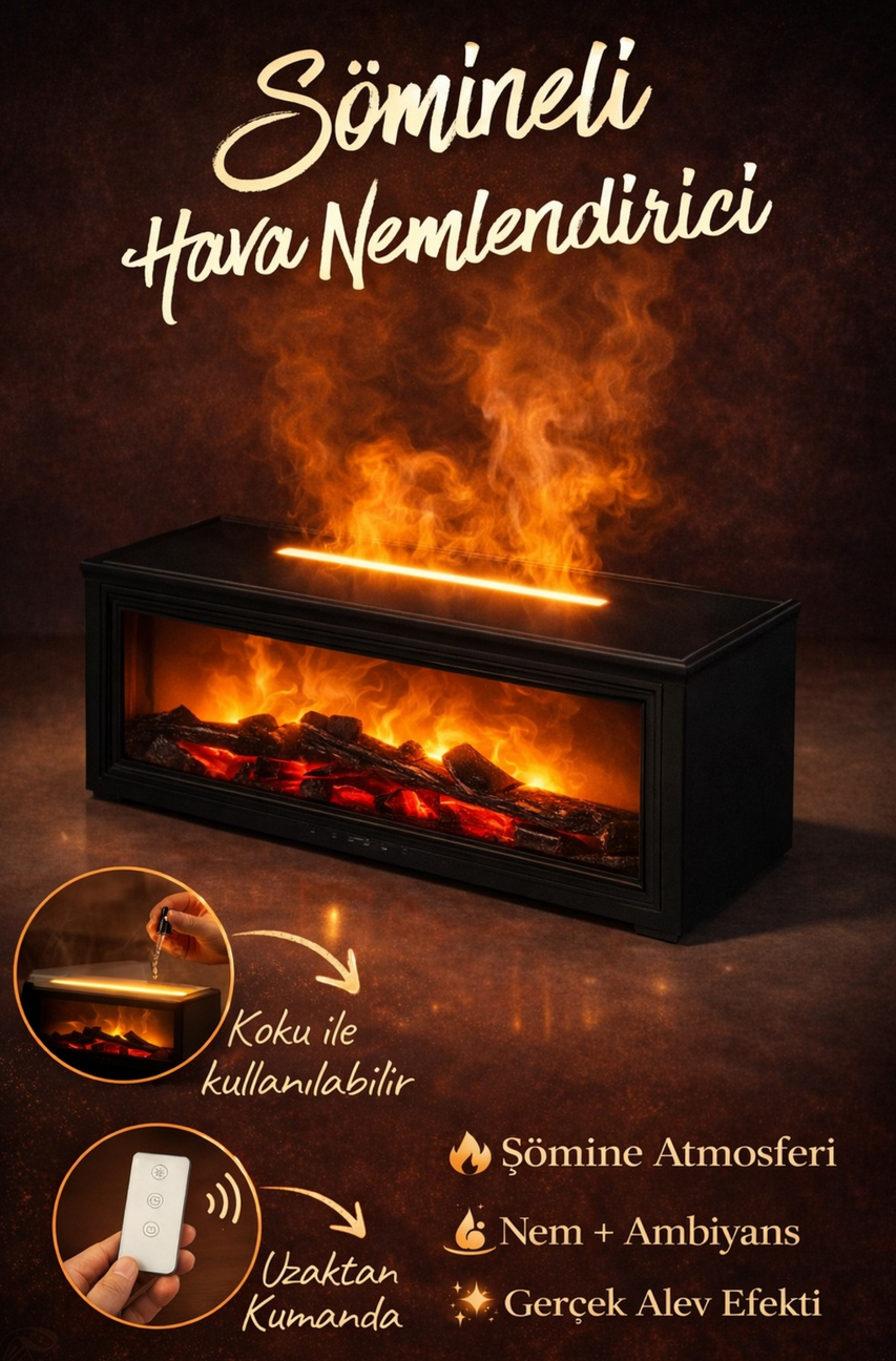 KJR-282 ŞÖMİNE NEMLENDİRİCİ