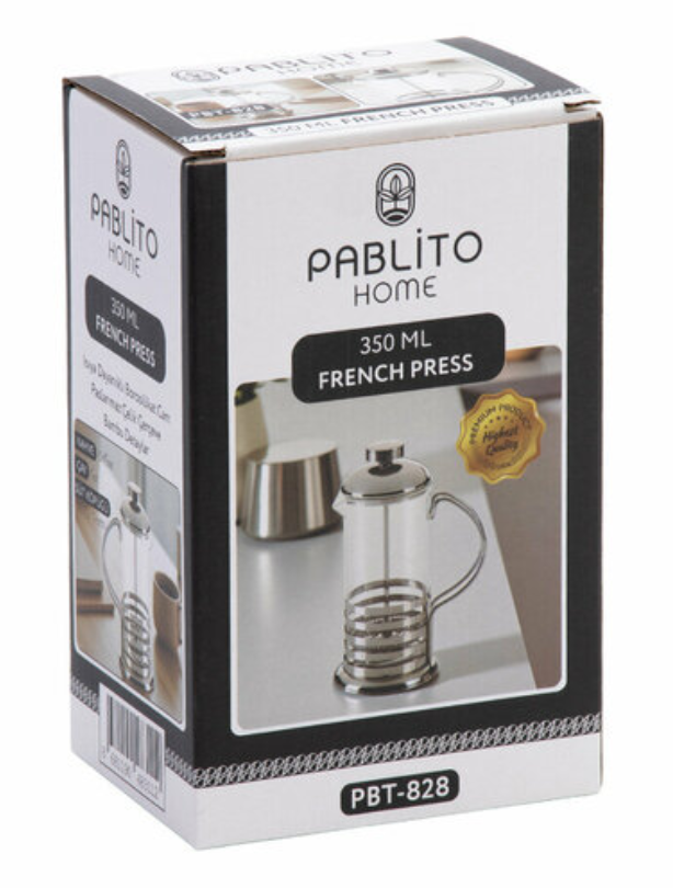 PABLITO 350 ML FRENCH PRESS PBT-834