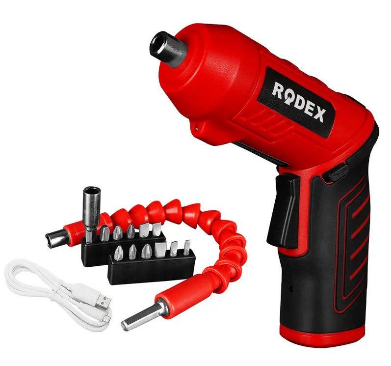RODEX RDX3085 DÜZ & TABANCA ŞARJLI TORNAVİDA