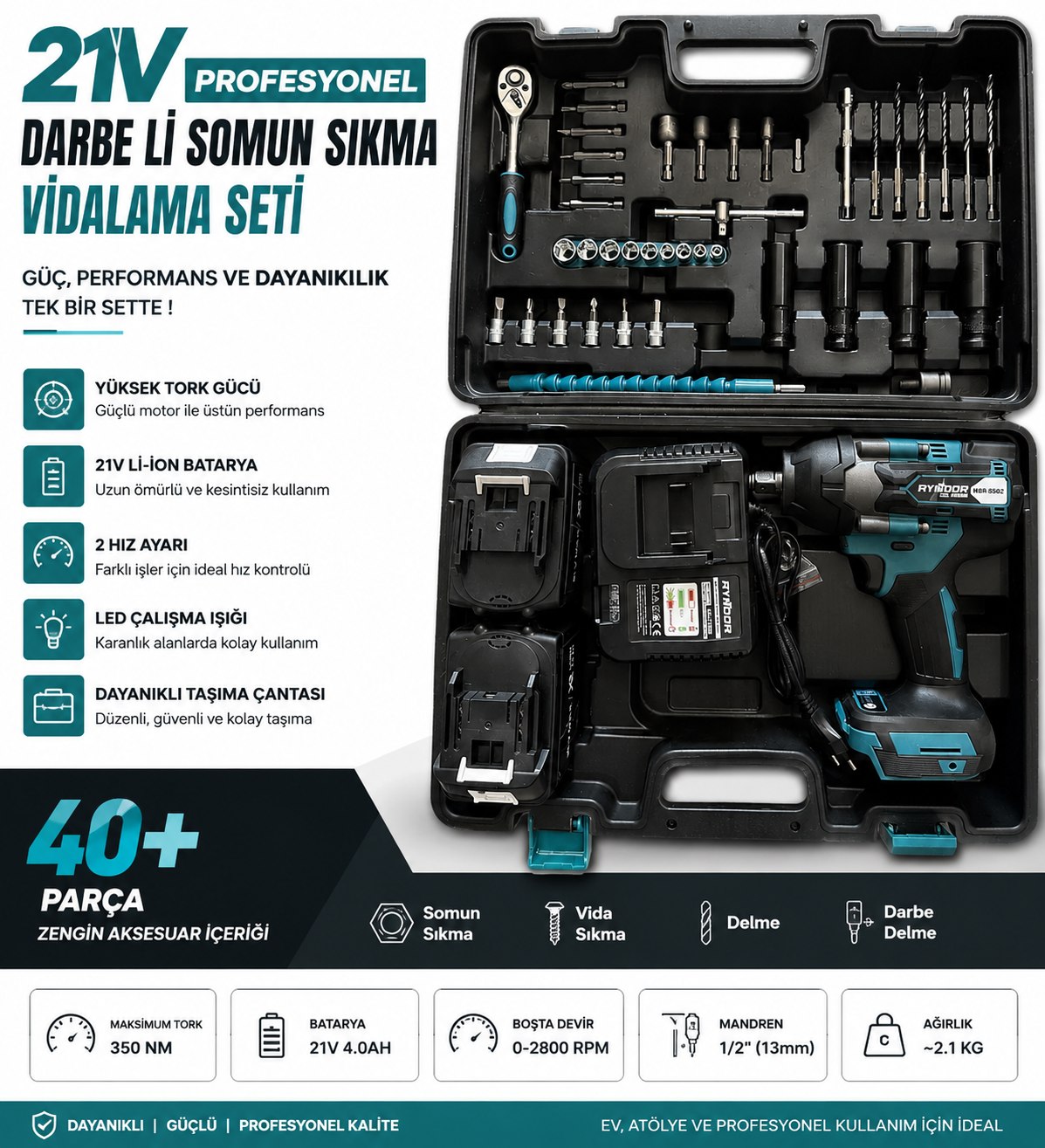 RYNDOR 800 TORK BİJON SÖKME