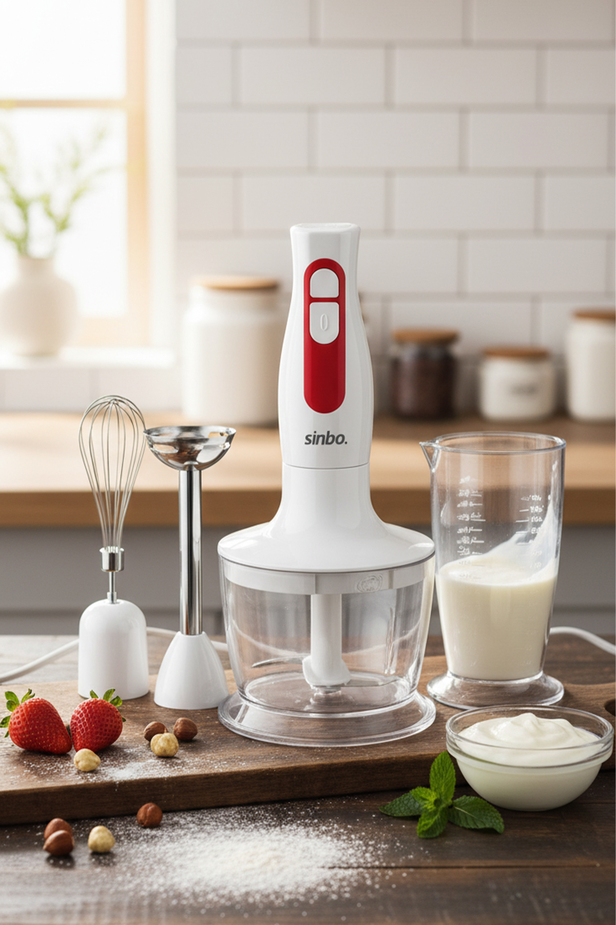 SİNBO EL BLENDER SETİ SHB-3100S