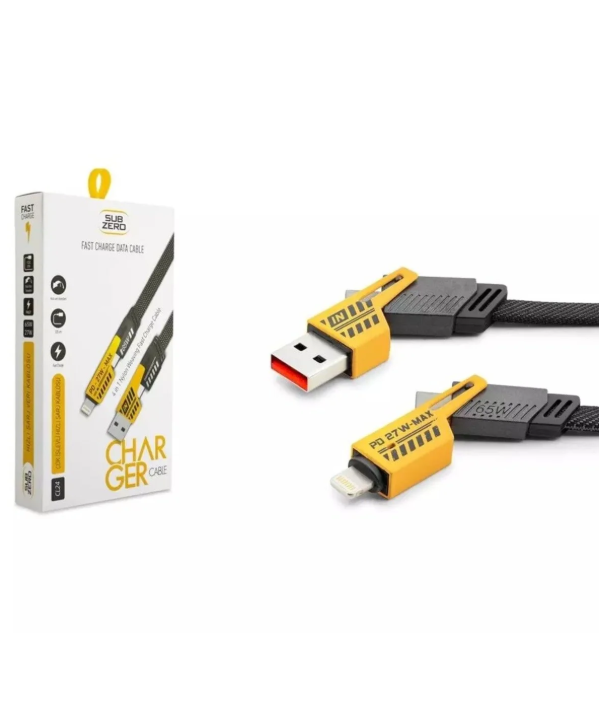 SUBZERO CL24 FAST CHARGE DATA CABLE 4IN1