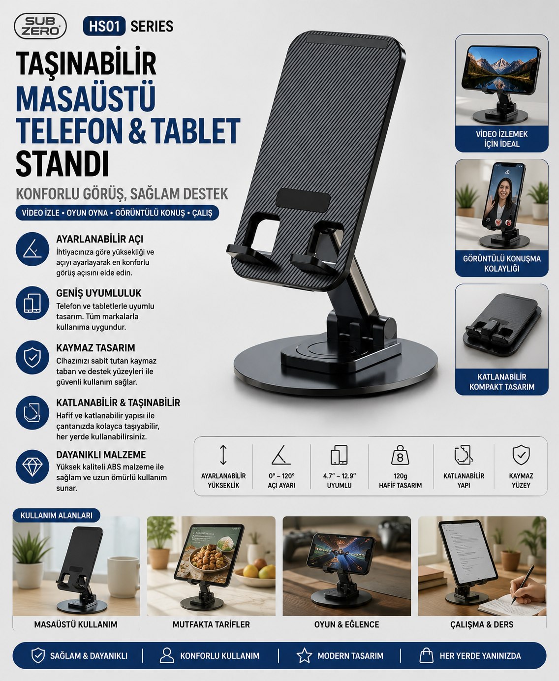 SUBZERO FD44 PLASTİK PHONE STAND