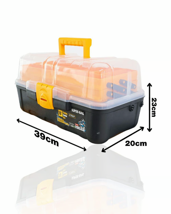 SUPER-BAG ASR-5038 16 LIK & 3 RAFLI BALIKÇI TAKIM ÇANTASI