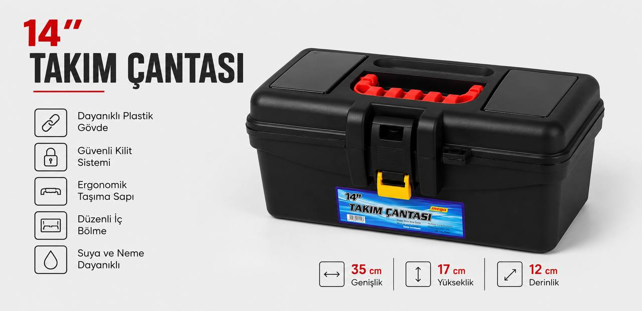 TOLL BOX 14 MEGA TAKIM ÇANTASI