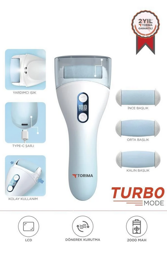 TORİMA BCM-1138T LED EKRANLI SU GEÇİRMEZ AYAK BAKIP TÖRPÜSÜ