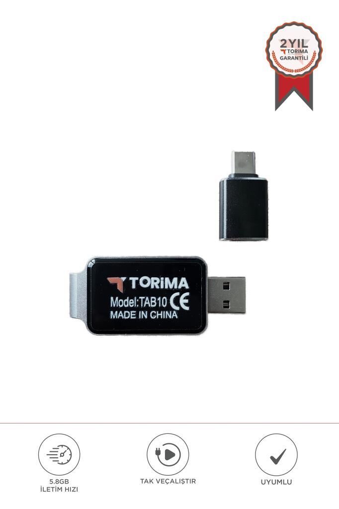 TORİMA TAB10 BLACK CARPLAY WIRELESS