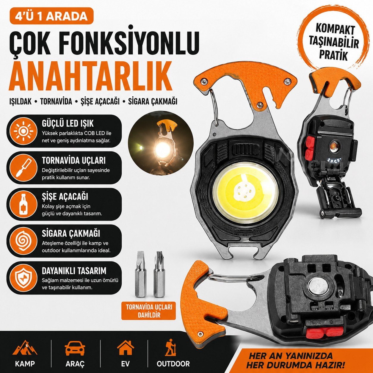 VOLEMİ V-073 ÇOK AMAÇLI FENER