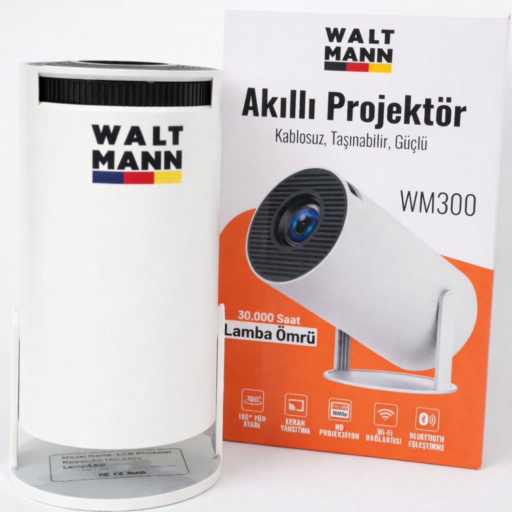 WALTMANN AKILLI PROJEKTÖR WM300