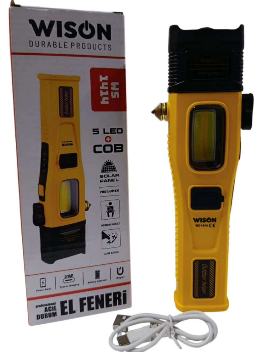 WISON ACİL DURUM EL FENERİ WS-1414